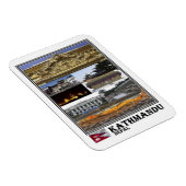 Flexible NP Népal - Katmandou - Mosaïque - Magnet (Côté Droit)