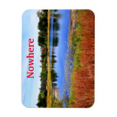 Flexible nulle part, USA Magnet (Vertical)
