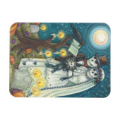 Flexible Nuptiaux de cimetière SKELETON MARIAGE MAGNET (Horizontal)