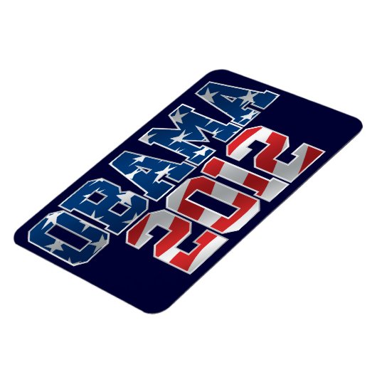 Flexible Obama 2012 Flexi Magnet (Côté Gauche)