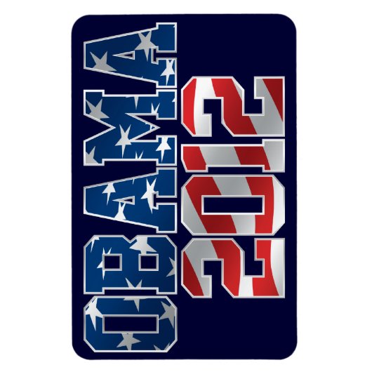 Flexible Obama 2012 Flexi Magnet (Vertical)