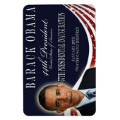 Flexible Obama 2013 Inauguration Magnet commémoratif (Vertical)