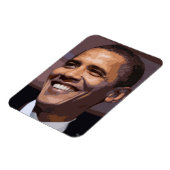 Flexible Obama Face Magnet pour 2012 (Côté Gauche)