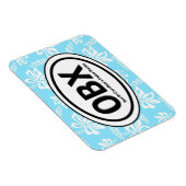 Flexible OBX Banques extérieures Magnet bleu NC (Côté Droit)