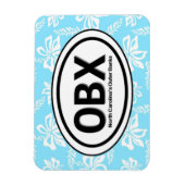 Flexible OBX Banques extérieures Magnet bleu NC (Vertical)