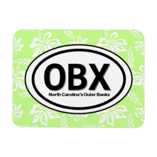 Flexible OBX Banques extérieures NC Magnet vert
