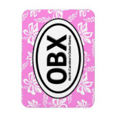 Flexible OBX Banques externes NC Magnet rose (Vertical)