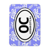 Flexible OC Ocean City Magnet NJ (Vertical)