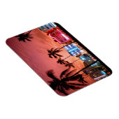 Flexible Ocean Drive Miami Beach Skyline Magnet (Côté Droit)