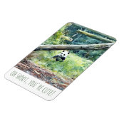 Flexible Oh Shoot, tu es mignon Magnet Panda (Côté Gauche)