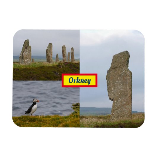 Flexible Orkney Magnet (Horizontal)