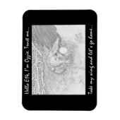 Flexible Ozzie & E14 Magnet Take My Wing Rentrons à la mais (Vertical)