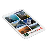 Flexible Pakistan - Mosaïque - Magnet (Côté Droit)