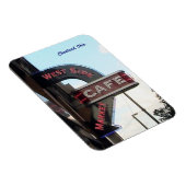 Flexible Panneau Café du marché Cleveland Ohio Magnet (Côté Droit)