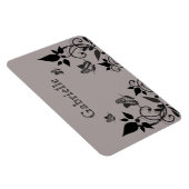 Flexible Papier ébène Floral Magnet Premium (Côté Droit)