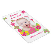 Flexible Papillon lapin Baby Magnet Modèle photo (Côté Droit)