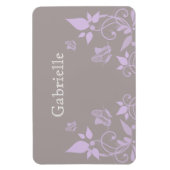 Flexible Papillon Lilac Magnet Floral Premium (Vertical)