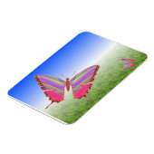 Flexible Papillons Abstraits Magnet Premium (Côté Gauche)