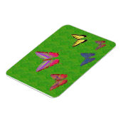 Flexible Papillons Abstraits Magnet Premium (Côté Gauche)