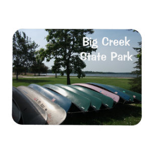 Flexible Parc d'état de Big Creek, Iowa Magnet