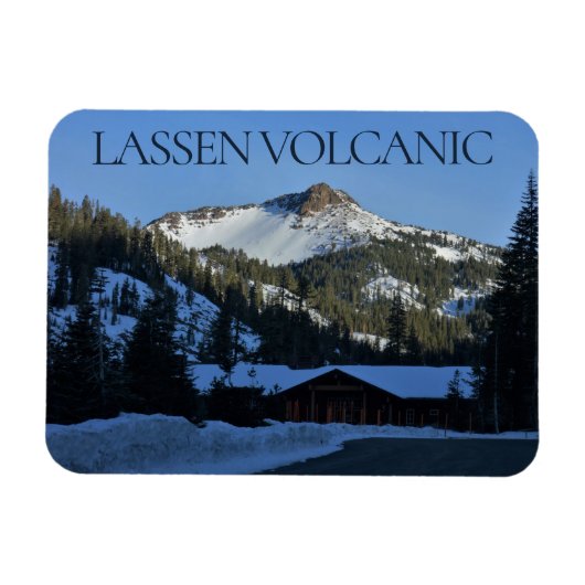 Flexible Parc national volcanique de Lassen Magnet (Horizontal)