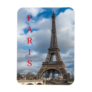 Flexible Paris Eiffel Tower fridge magnet