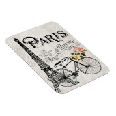 Flexible Paris, France - Magnet Vintage (Côté Droit)