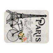 Flexible Paris, France - Magnet Vintage (Horizontal)