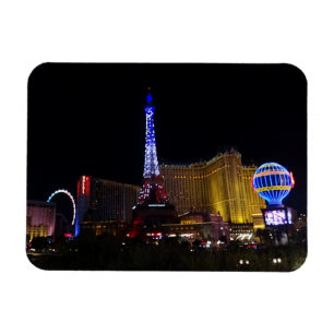 Flexible Paris Las Vegas Hotel & Casino #6 Magnet