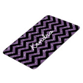 Flexible Parties scintillant Chevron Look Premium Magnet (Côté Gauche)