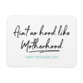 Flexible Pas de crâne comme la maternité Magnet de la fête  (Horizontal)