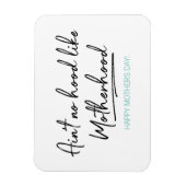 Flexible Pas de crâne comme la maternité Magnet de la fête  (Vertical)