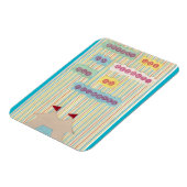 Flexible Pas Mon Cirque. Pas Mes Singes. Magnet (Côté Gauche)