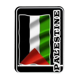 Flexible Pavillon Palestine Magnet de frigo souvenir