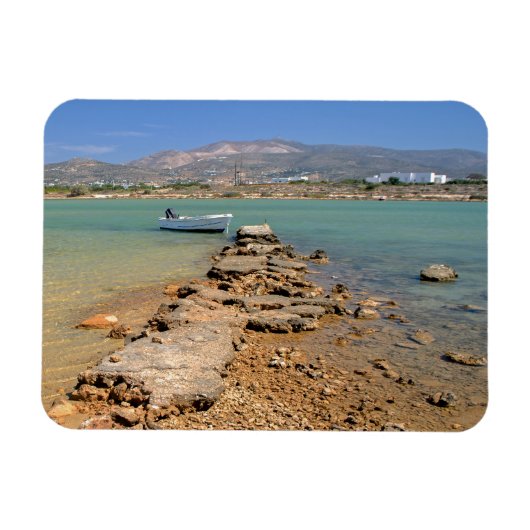 Flexible Paysage marin d'Antiparos Magnet (Horizontal)