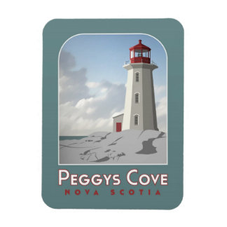 Flexible Peggy's Cove Deco Magnet