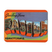 Flexible Pennsylvanie, Easton Magnet (Horizontal)