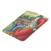 Flexible Père Noël Stocker Stuffer CHRISTMAS MAGNET (Côté Gauche)