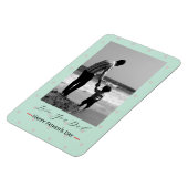Flexible Personalized Father’s Day Photo Fridge Magnet (Côté Gauche)
