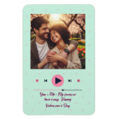 Flexible Personalized Valentine's Day Photo Magnet (Vertical)