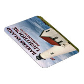 Flexible Phare de Bakers Island, MA Flexi Magnet (Côté Droit)