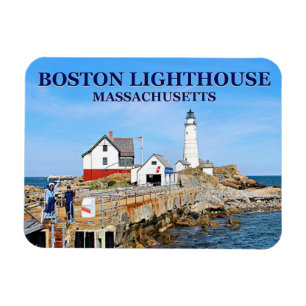 Flexible Phare de Boston, Massachusetts Flex Magnet