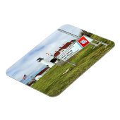 Flexible Phare de Chatham, Cape Cod Massachusetts Magnet (Côté Gauche)