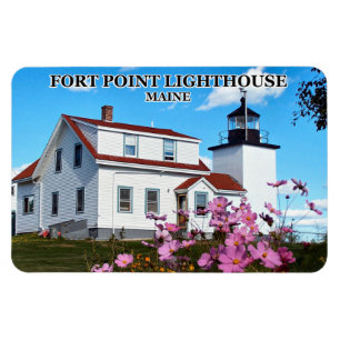 Flexible Phare de Fort Point, Maine Flexi Magnet