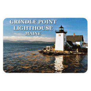 Flexible Phare de Grindle Point, Magnet Flexi du Maine