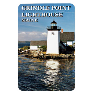 Flexible Phare de Grindle Point, Magnet Flexi du Maine