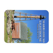 Flexible Phare de Marblehead, Massachusetts Flexi Magnet (Horizontal)