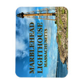 Flexible Phare de Marblehead, Massachusetts Flexi Magnet (Vertical)