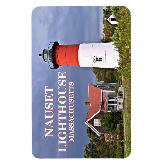 Flexible Phare de Nauset, Cape Cod Mass Flexi Magnet (Vertical)