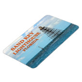 Flexible Phare de Sand Key, Floride Magnet Flexi (Côté Gauche)